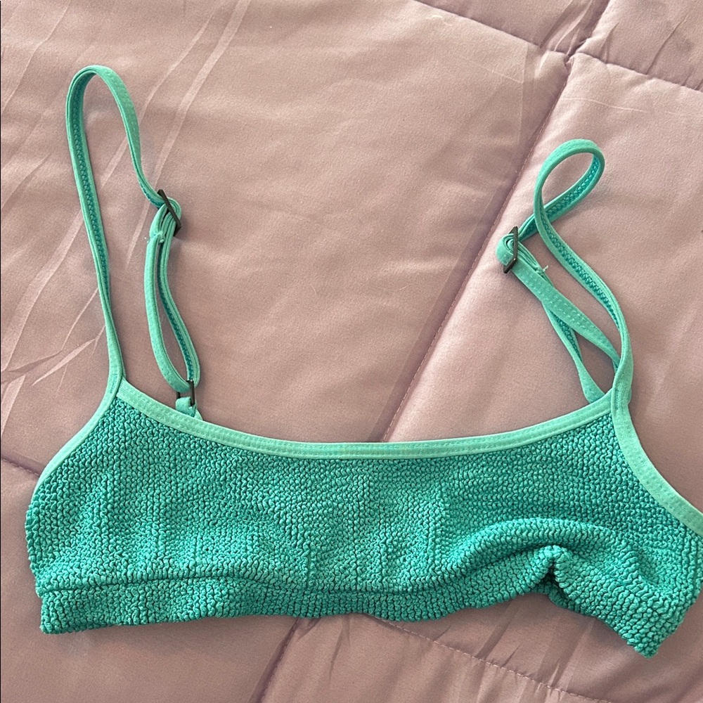 bond-eye Teal swim top